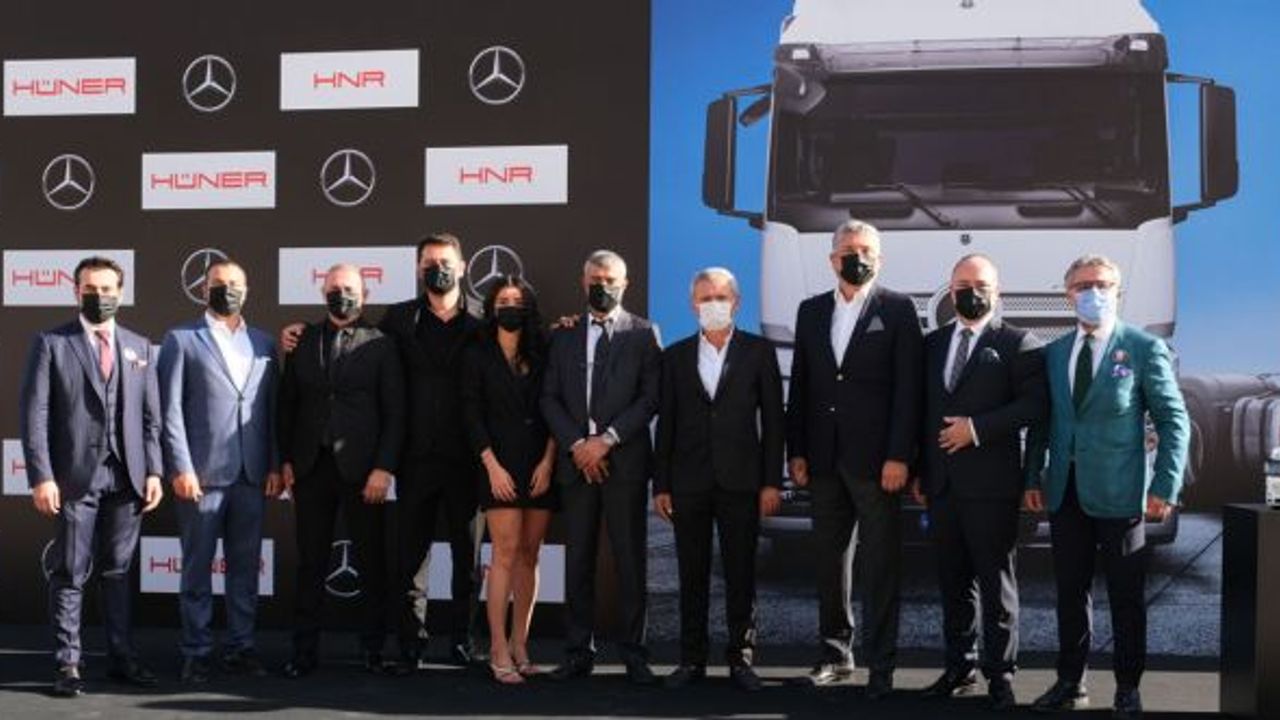 Hüner Grup 300 adet Mercedes-Benz Actros kamyon aldı