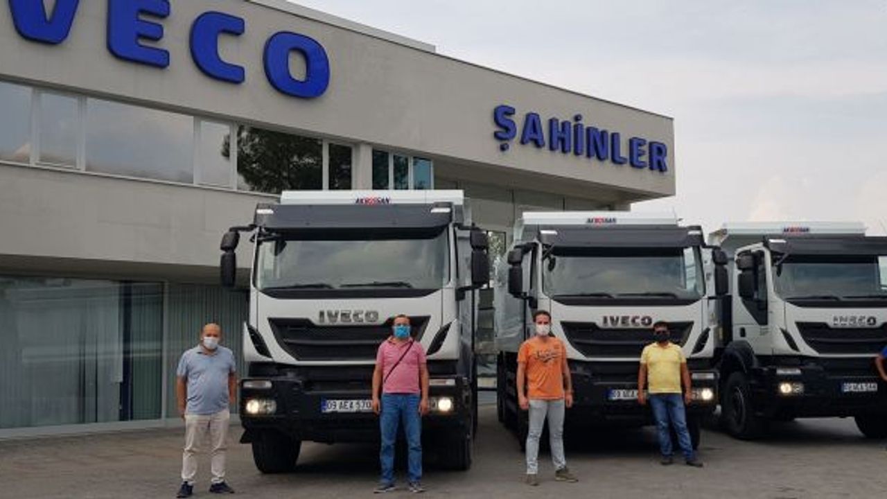 IVECO’dan Kormad Madencilik'e Trakker kamyon teslimatı