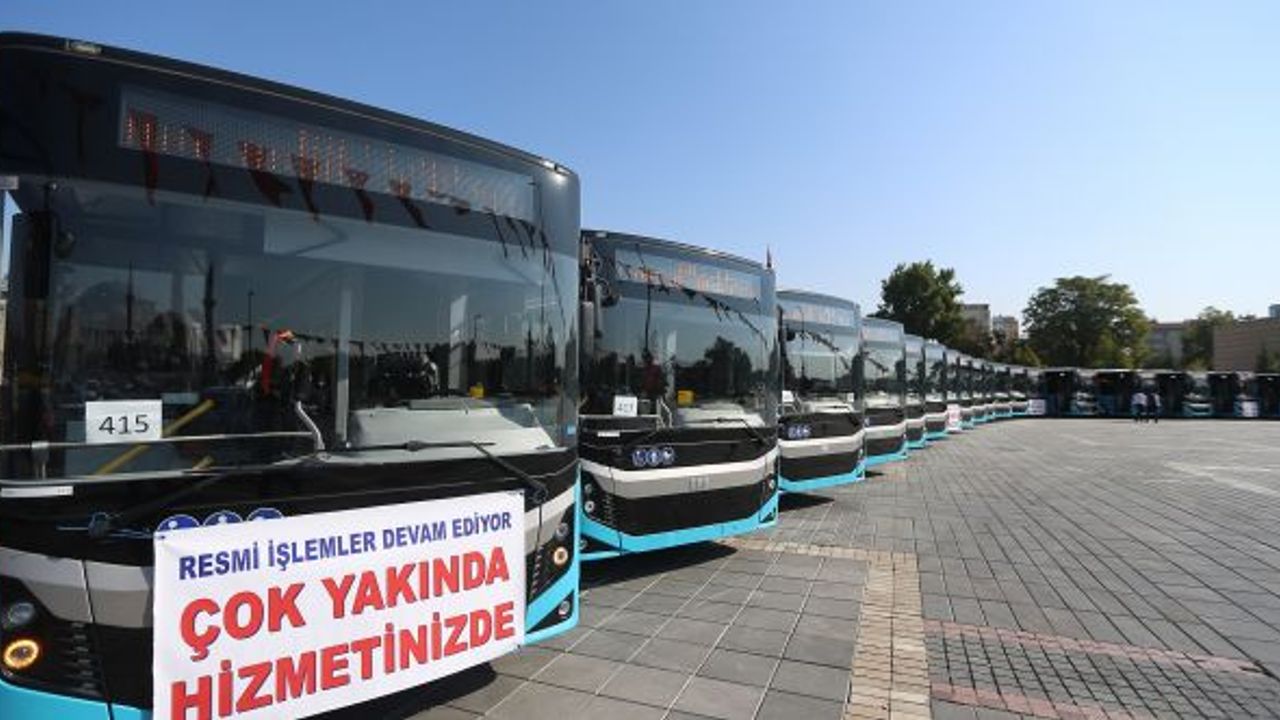 Ulaşım filosuna 24 yeni otobüs katıldı
