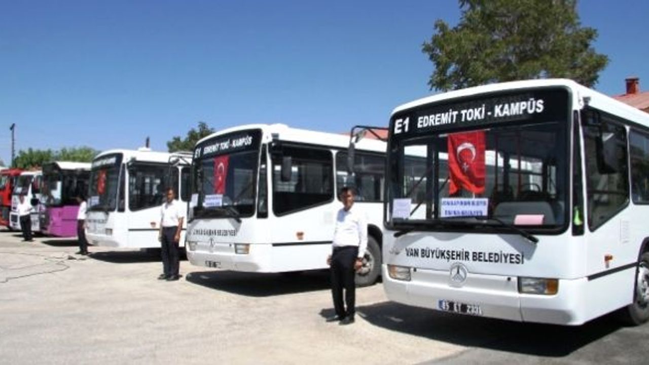 60 adet H plakalı otobüs ruhsatlı araç hattı ihalesi