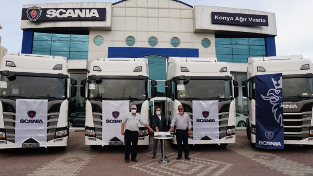 İbrahim Şeflek Nakliyat 10 Scania R 500 aldı