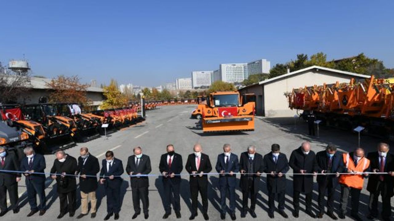 Karayolları Genel Müdürlüğü makine parkını yeniledi, kışa hazırlandı