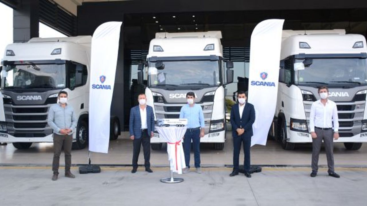 Mersin’de 25 firma ilk defa Scania aldı