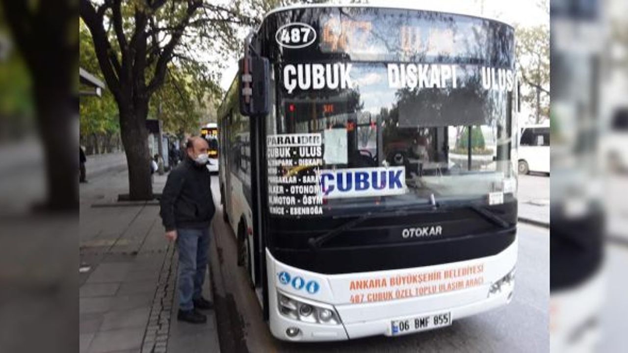 Özel Toplu Taşıma Araçlarında ANKARAKART sistemi yaygınlaşıyor