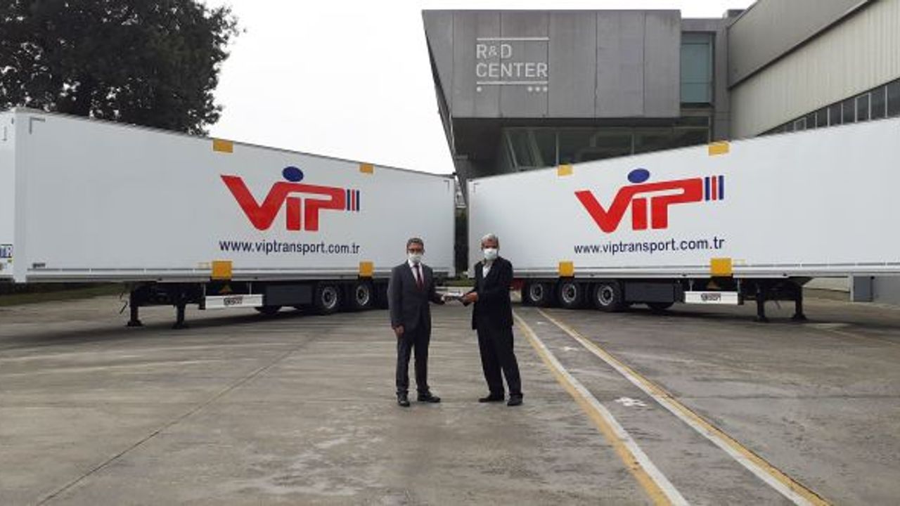 VİP Uluslararası Taşımacılık 30 Tırsan, 20 Talson treyler aldı