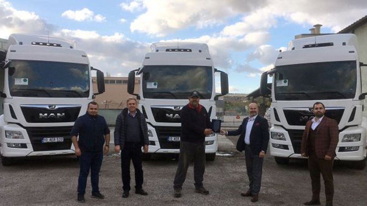 Astosan Süt ve Gıda, 3 adet MAN TGS çekici aldı