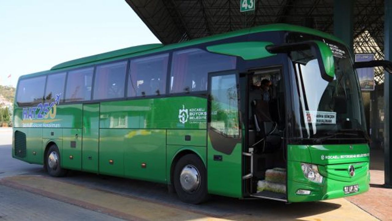 İzmit ve Gebze Otogarı’ndan Sabiha Gökçen’e günde 39 sefer