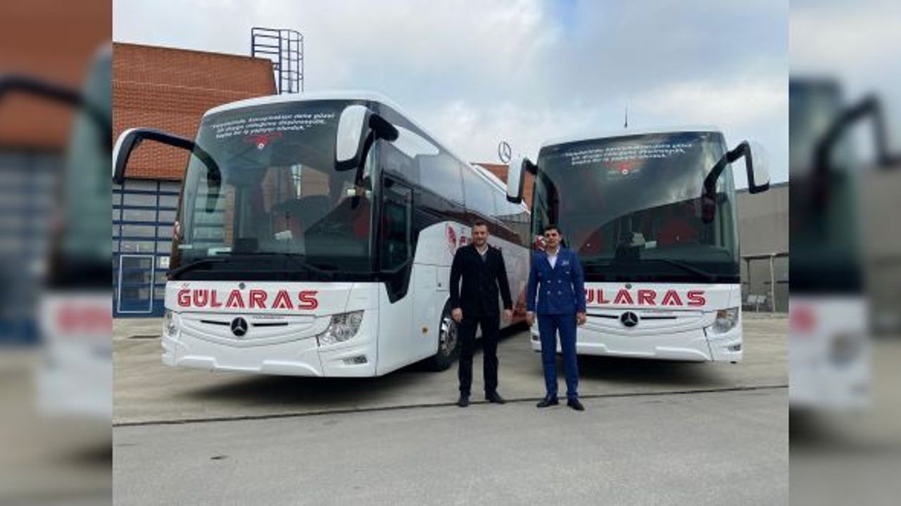 Koluman Motorlu Araçlar’dan Adıyaman Gül Aras Turizm’e 2 Tourismo 16