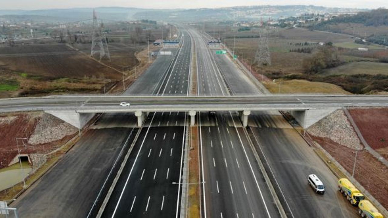 Kuzey Marmara Otoyolu İzmit -Akyazı kesimi açılıyor