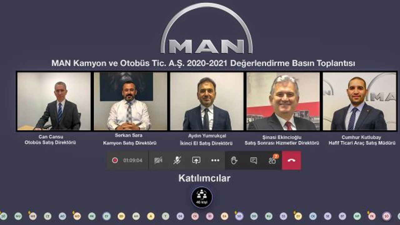 MAN 2020’yi değerlendirdi ve 2021 beklentilerini açıkladı