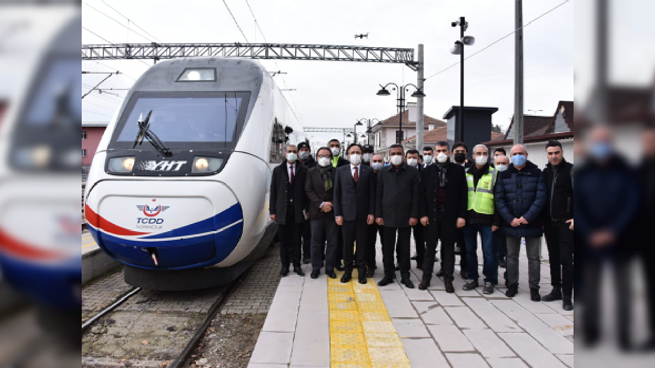 Ankara-Sivas YHT hattında ilk test sürüşü başarıyla tamamlandı