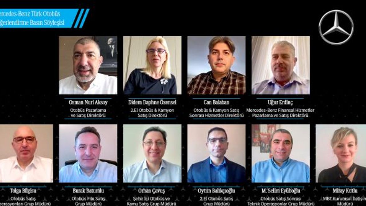 Mercedes-Benz Türk 2020’de otobüs satışlarını yüzde 90 arttırdı