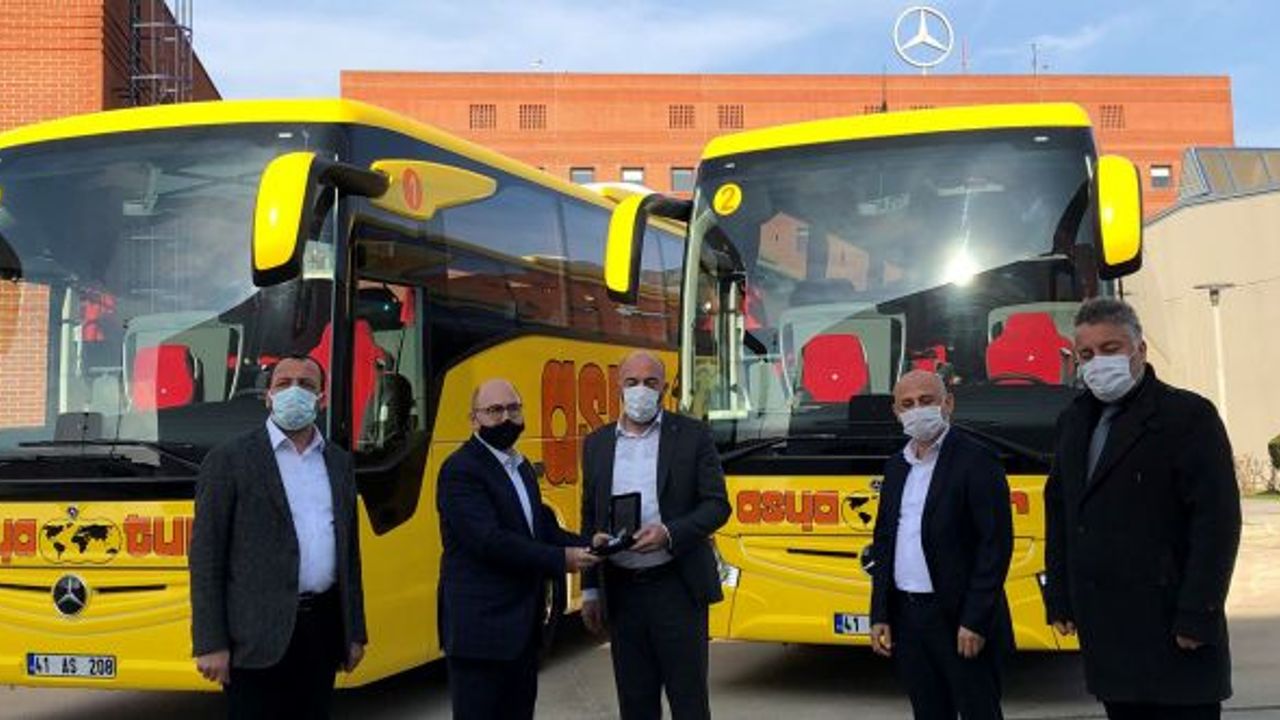 Mercedes-Benz Türk’ten 2021’in ilk otobüs teslimatı Asya Tur’a