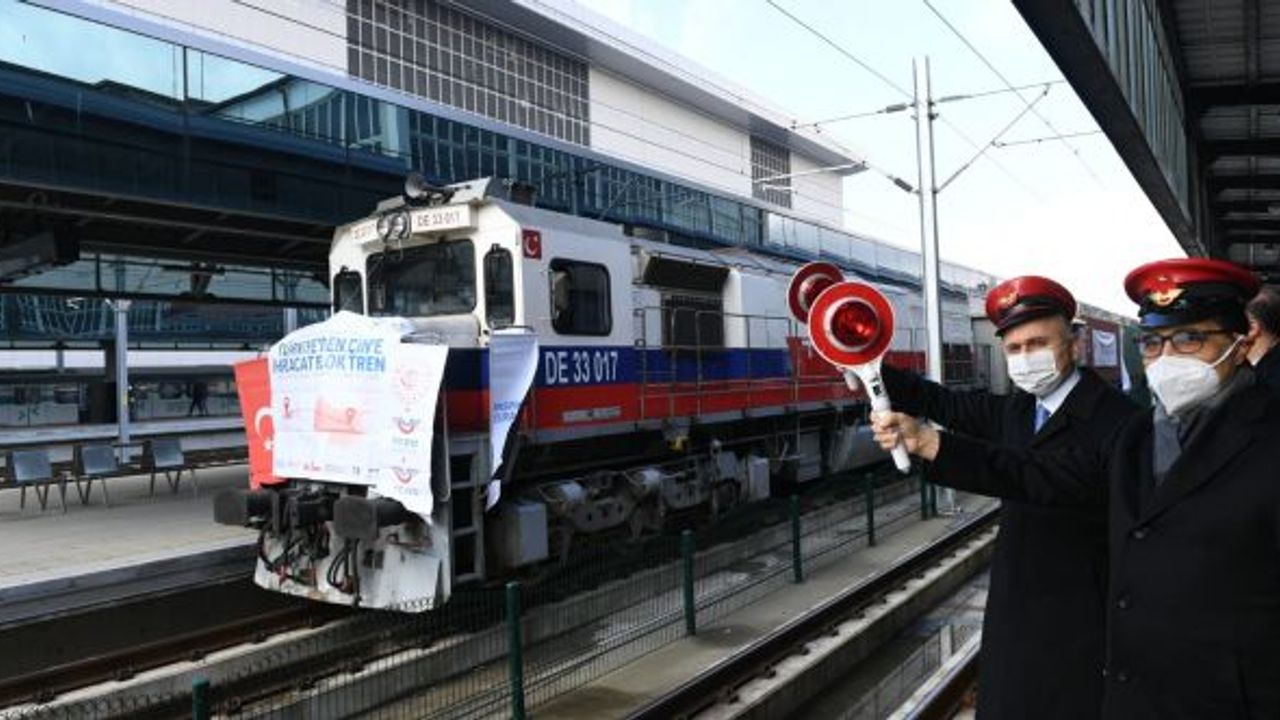 Rusya ve Çin’e gidecek ihracat trenleri Ankara’dan yola çıktı