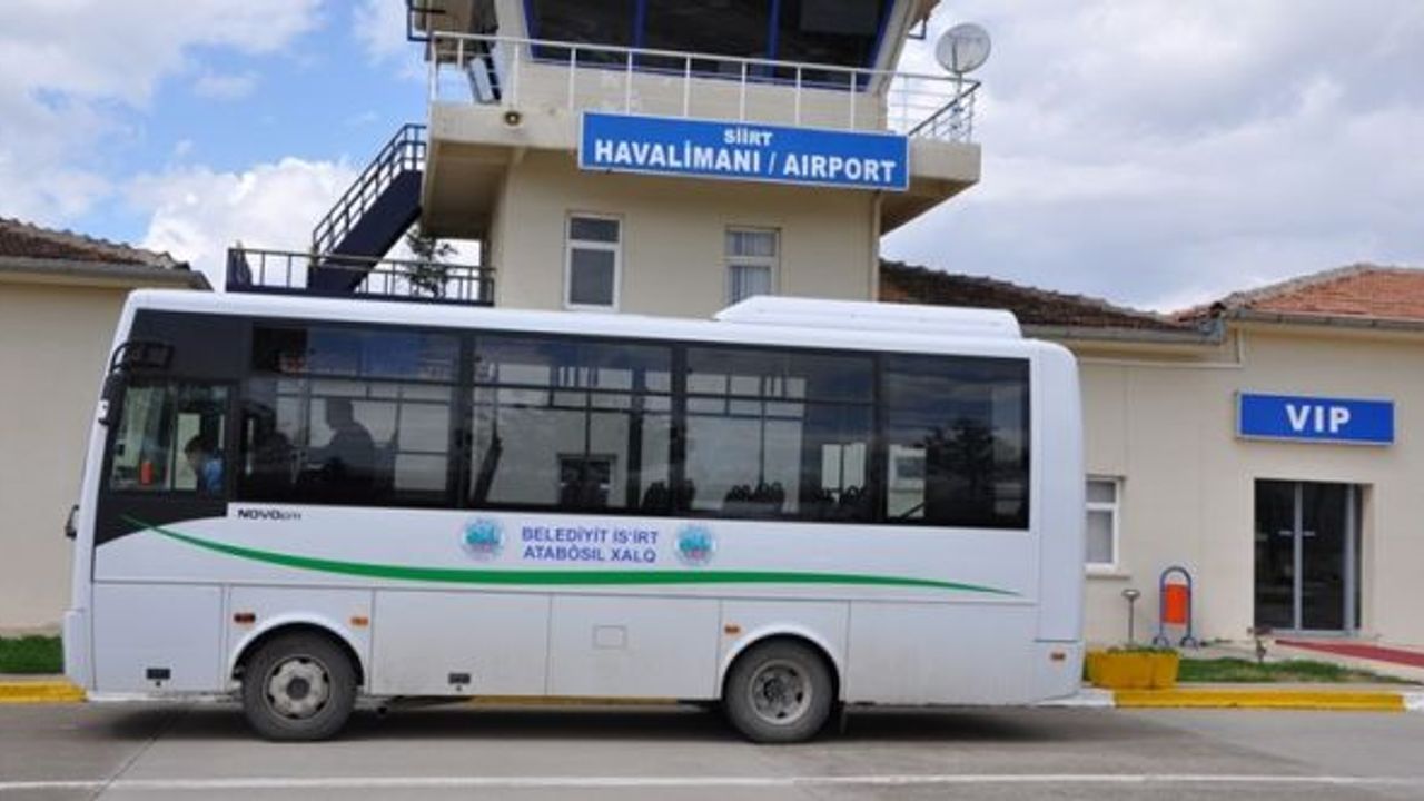 Siirt’te 2020 yılında 1 milyon 441 bin 800 yolcu taşındı