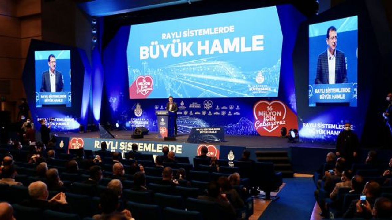 İBB Başkanı İmamoğlu: “İstanbul'da 2029 Hedefimiz 622 Kilometre Raylı Sistem”