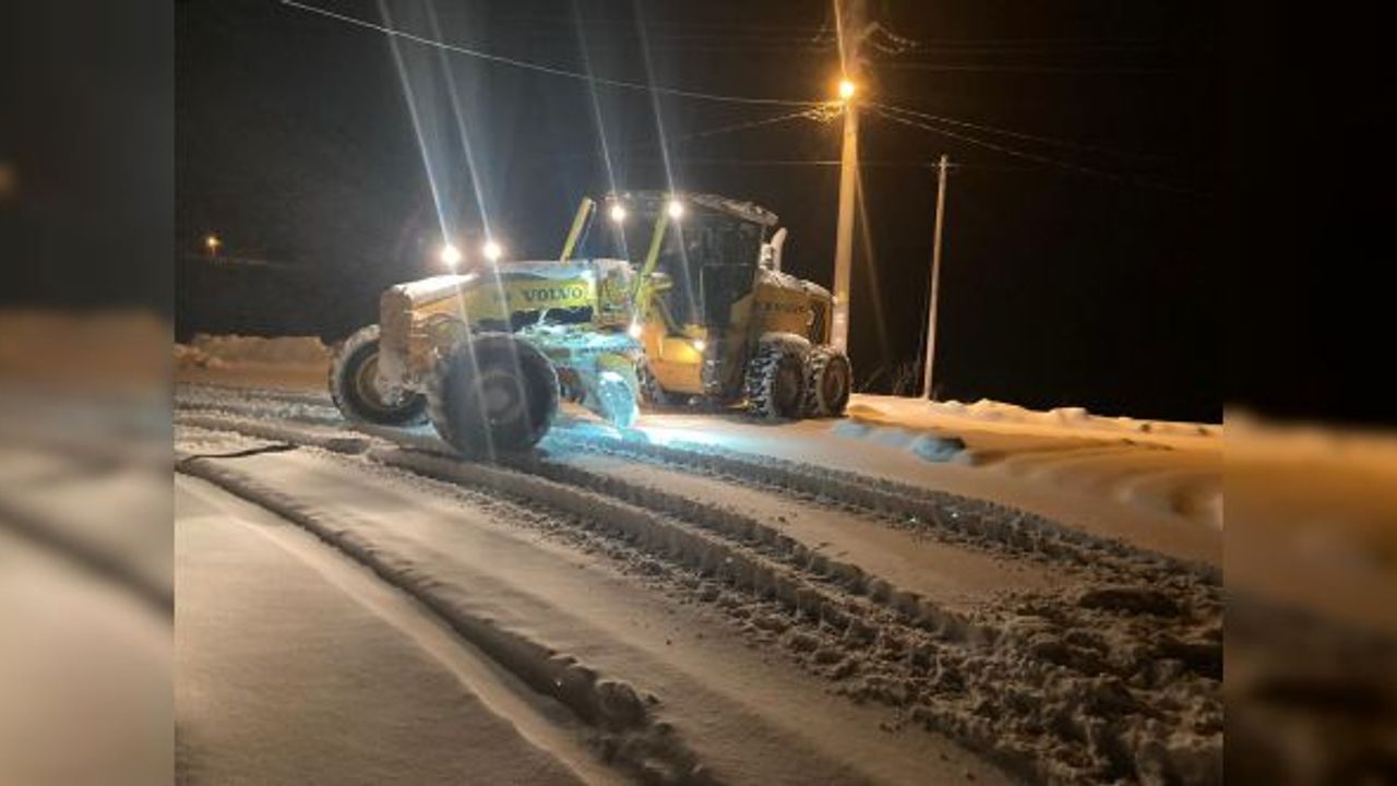 Kocaeli Büyükşehir Kar Timi, 7/24 görevde