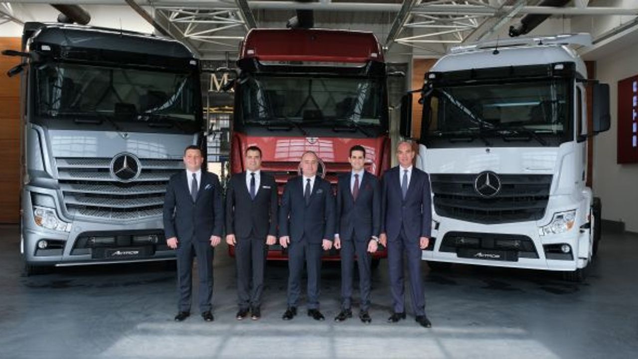 Mercedes-Benz Türk, 6932 adet satışla kamyon pazarının lideri oldu