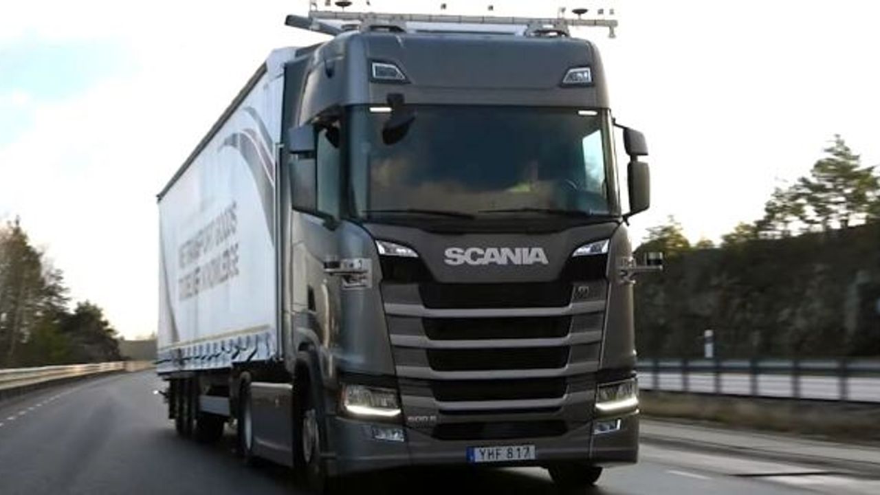 Scania, İsveç Otoyollarında otonom kamyonları test edecek