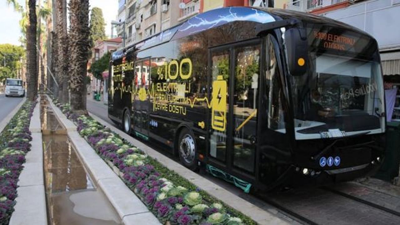 Yerli üreticilerin elektrikli otobüsleri Antalya'da test edilecek