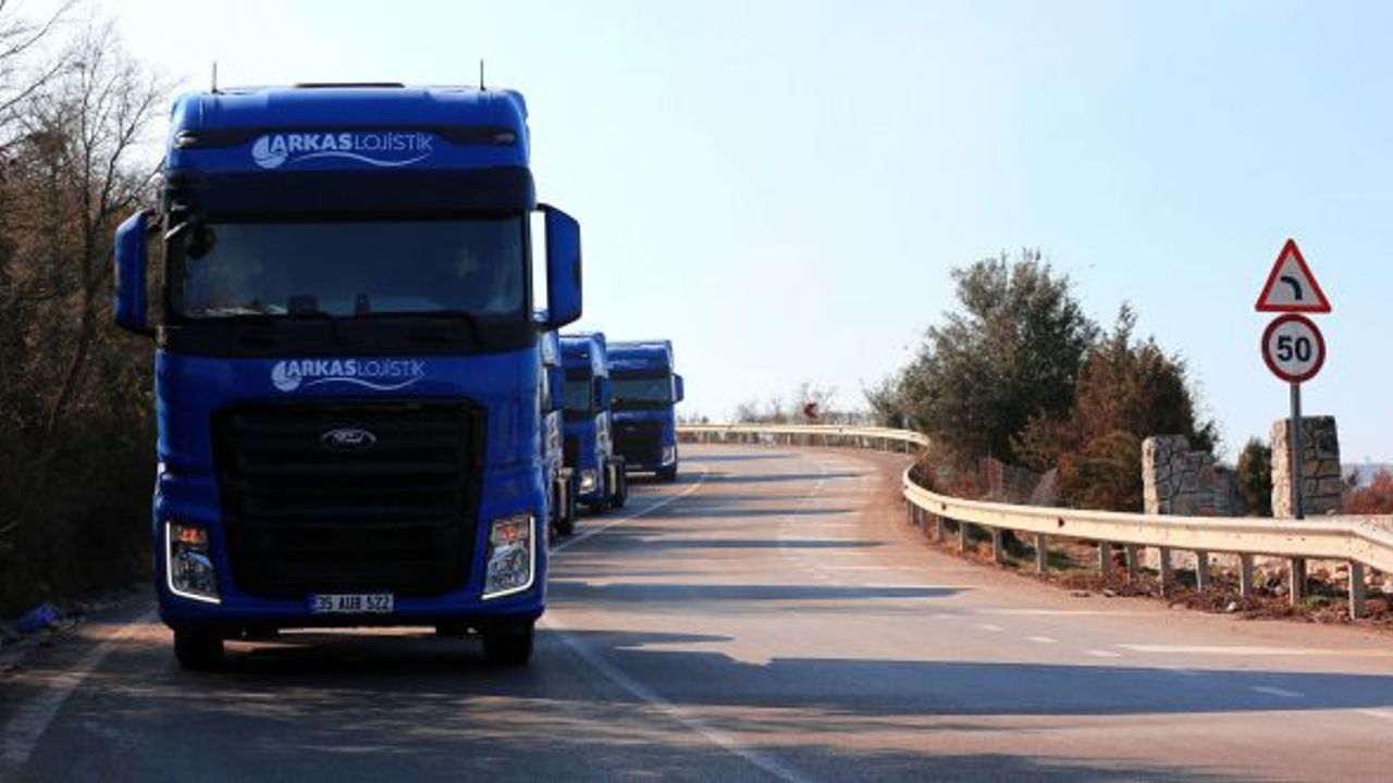 Arkas Lojistik, 35 milyon lira yatırımla 40 yeni Ford Trucks F-MAX aldı