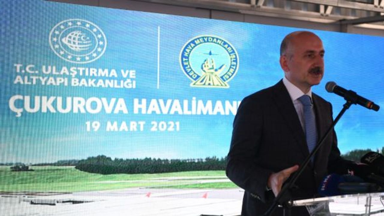 Çukurova Havalimanı 1. Etabı 2022’de açılacak