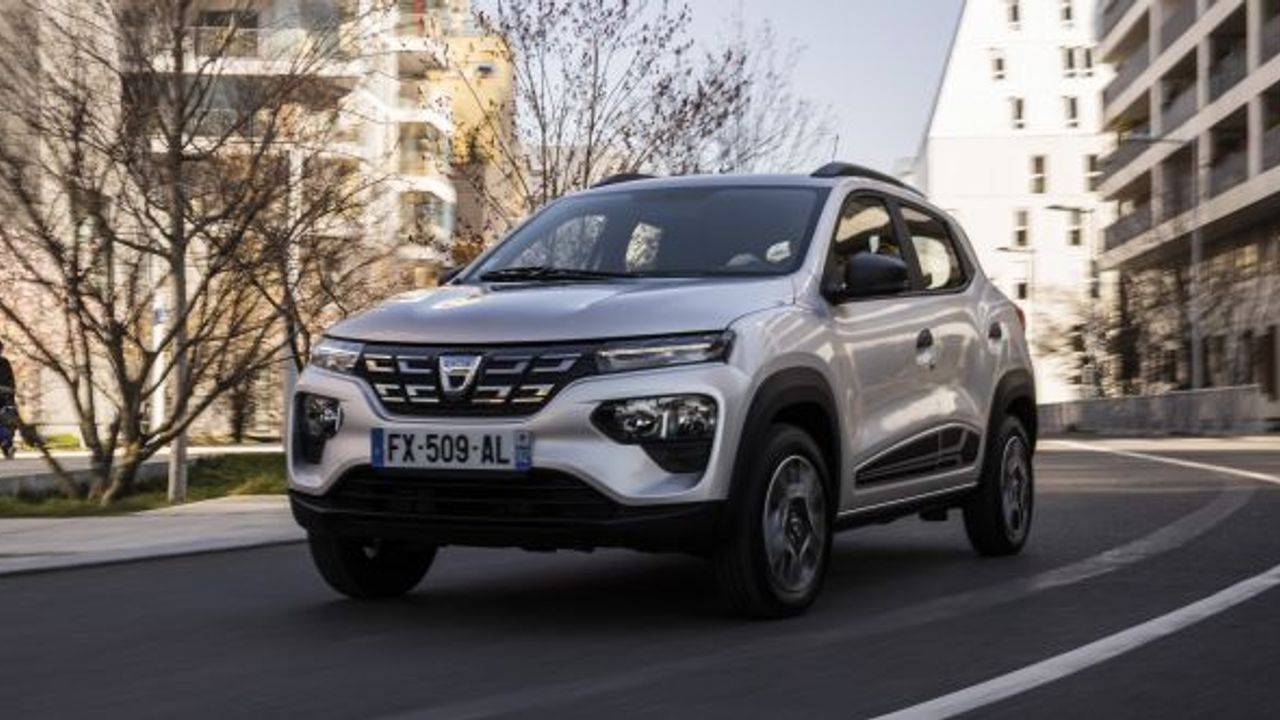 Elektrikli yeni Dacia Spring yollara çıkıyor