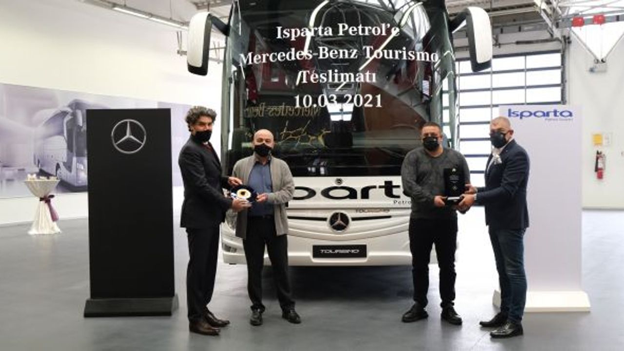 Isparta Petrol Turizm’in 25 Tourismo siparişi tamamlandı