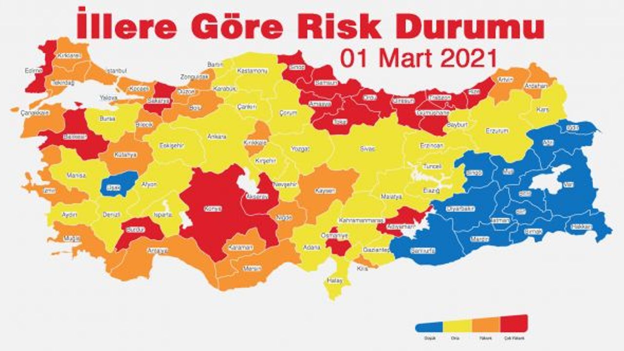 Normalleşmenin başladığı illeri Sağlık Bakanlığı açıkladı