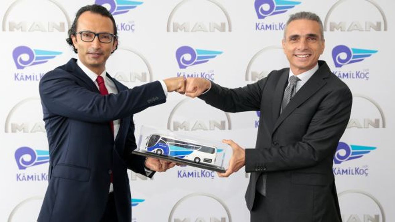 Kamil Koç, MAN’dan aldığı 20 adet otobüs ile filosunu güçlendirdi