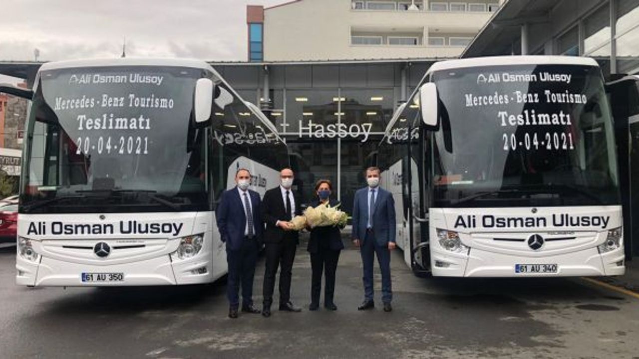 Ali Osman Ulusoy Seyahat, 20 adet Mercedes siparişinin ilk 2 aracını teslim aldı