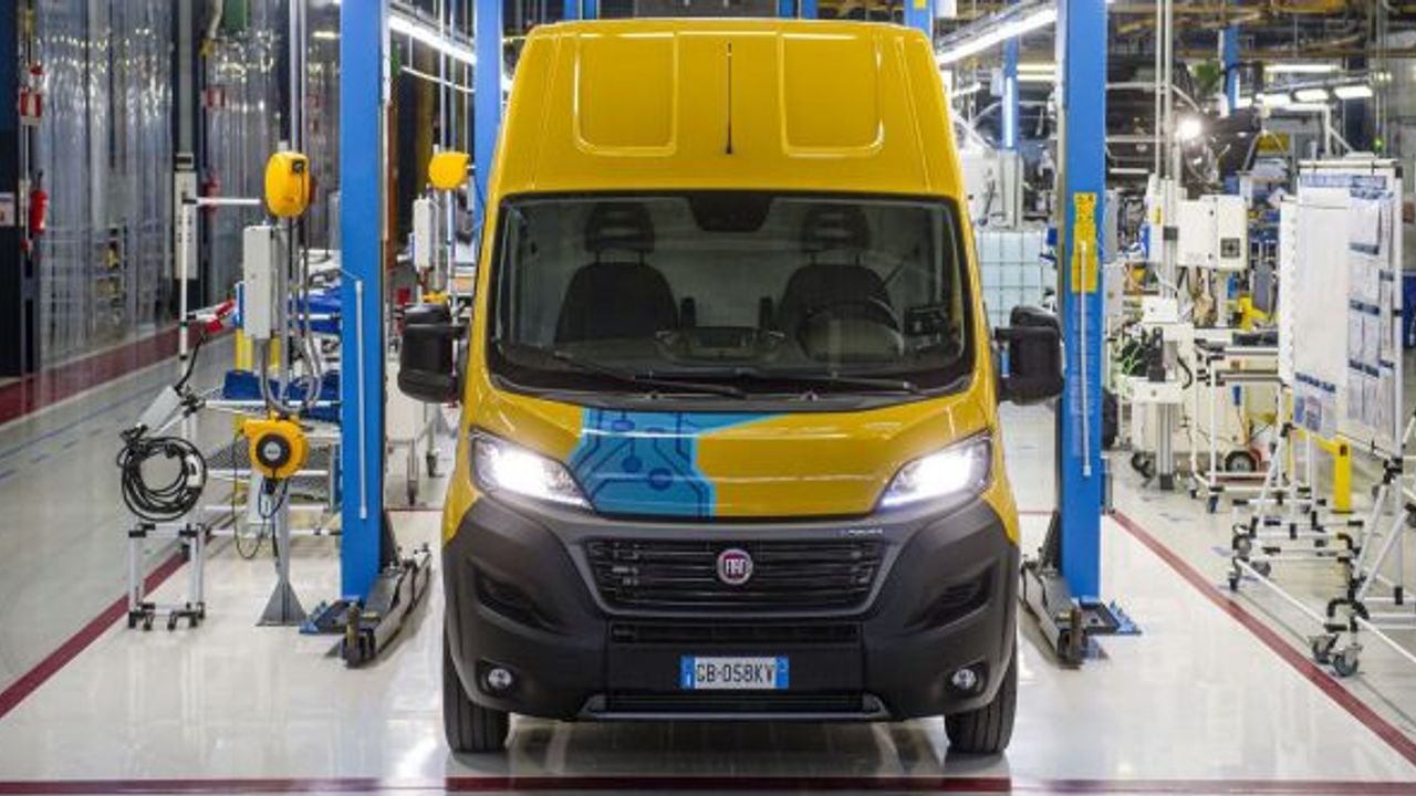 DHL Express, Avrupa filosu için ilk 100 adet Fiat E-Ducato elektrikli hafif ticari aracı satın aldı