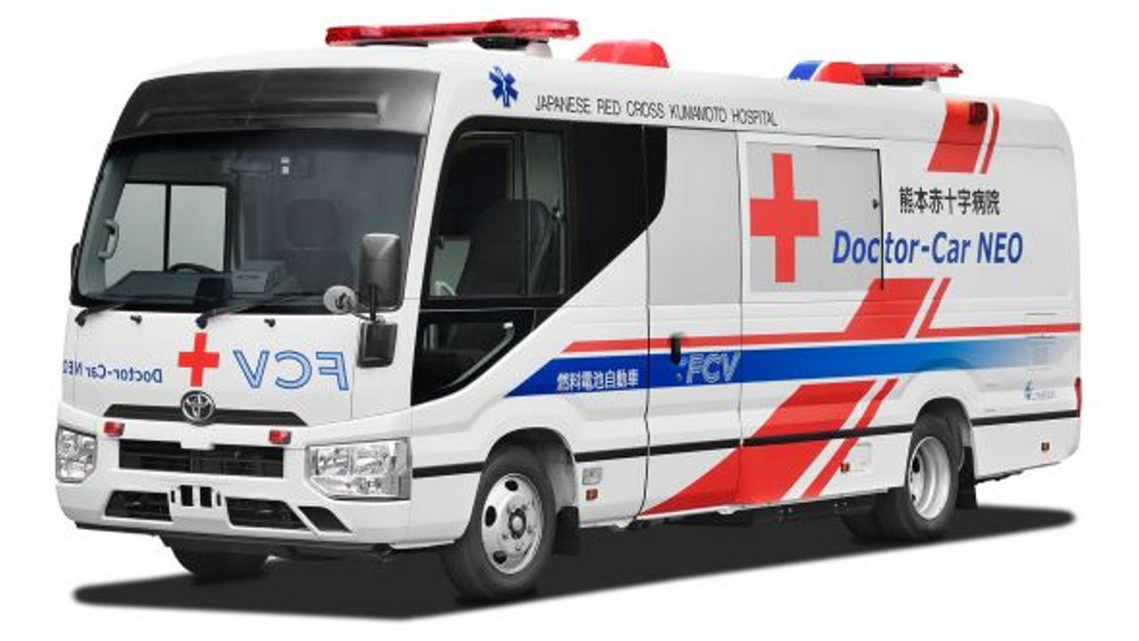 Toyota’dan Dünyanın İlk Hidrojen Yakıt Hücreli Mobil Kliniği