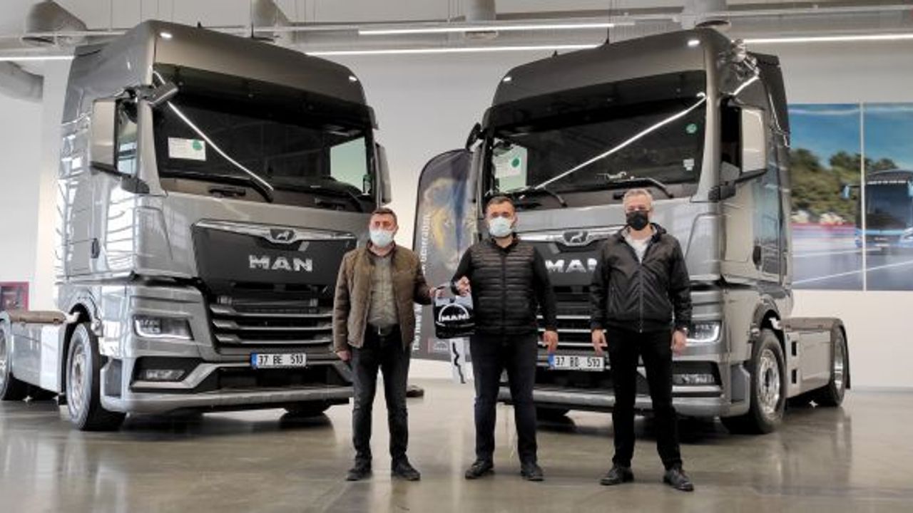 MAN, bireysellerin de tercihi: İki bireysel yatırımcı nakliye filolarını yeni MAN çekiciler ile güçlendirdi