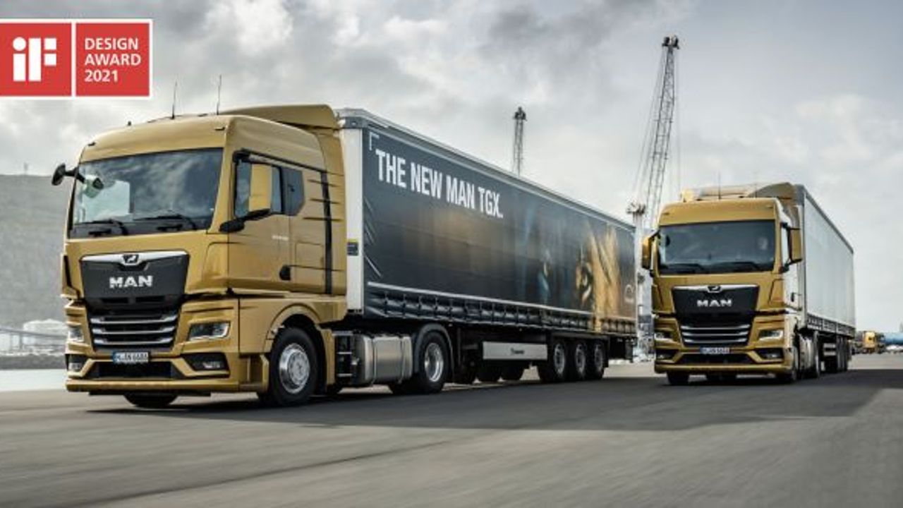 Yeni MAN Kamyon Nesli iki iF DESIGN ÖDÜLÜ kazandı