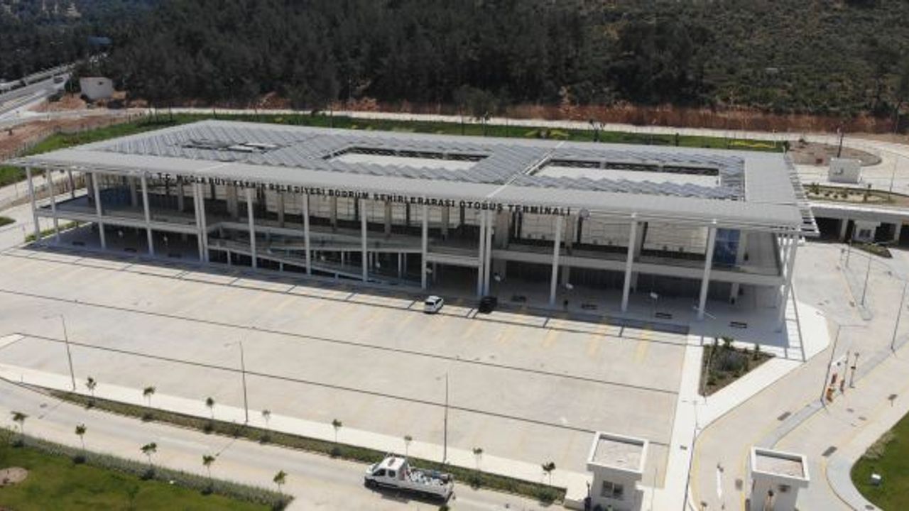 74 milyona mal olan Bodrum Otogarı hizmete girdi