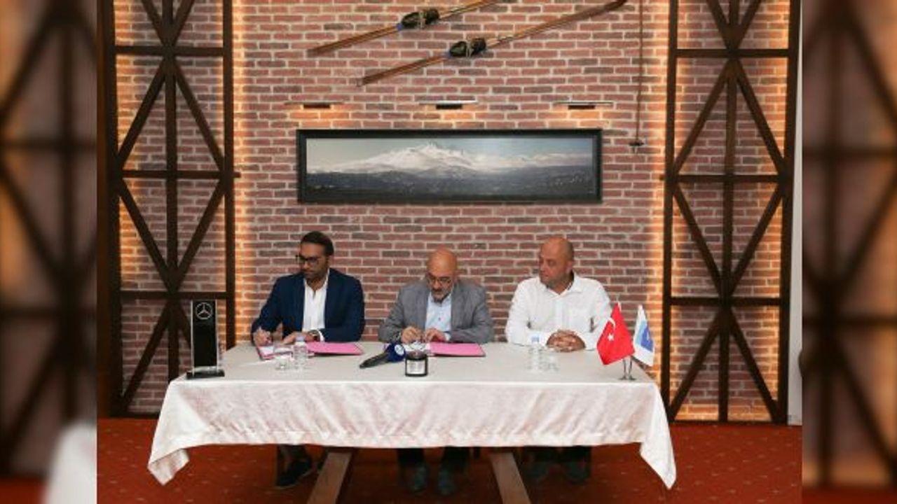 Uluslararası Erciyes Dağ Maratonu'nun ana destekçisi Bayraktar Merkay oldu