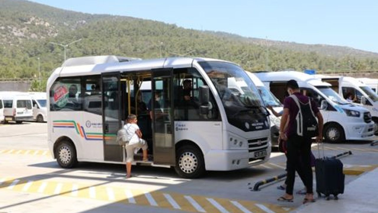 Bodrum Otogarı’nda şehiriçi servis hizmeti Muğla Büyükşehir Belediyesi tarafından sağlanıyor