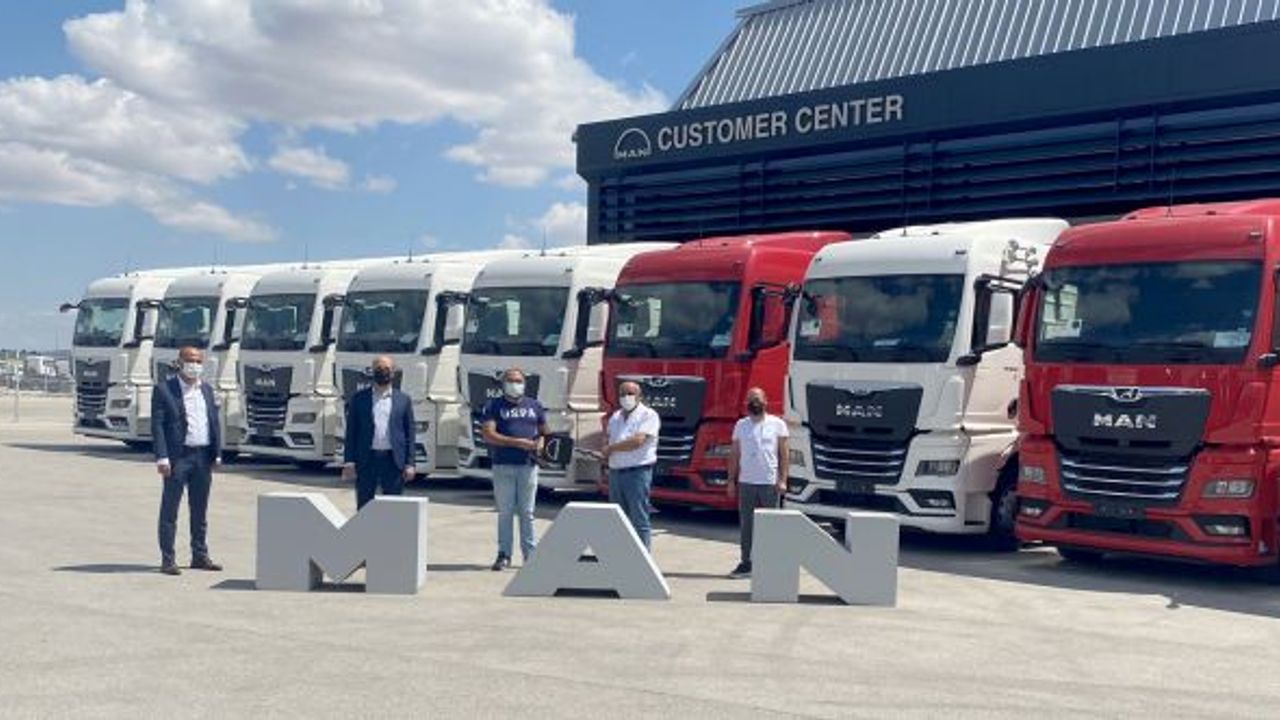 Ankara Nakliyat ve Lojistik 15 adet  MAN TGX aldı