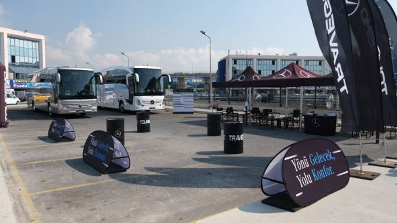 Mercedes-Benz Türk'ün 41 farklı yeniliğe sahip otobüsleri İstanbul Otogarı’nda hem sektörle hem yolcularla buluşuyor
