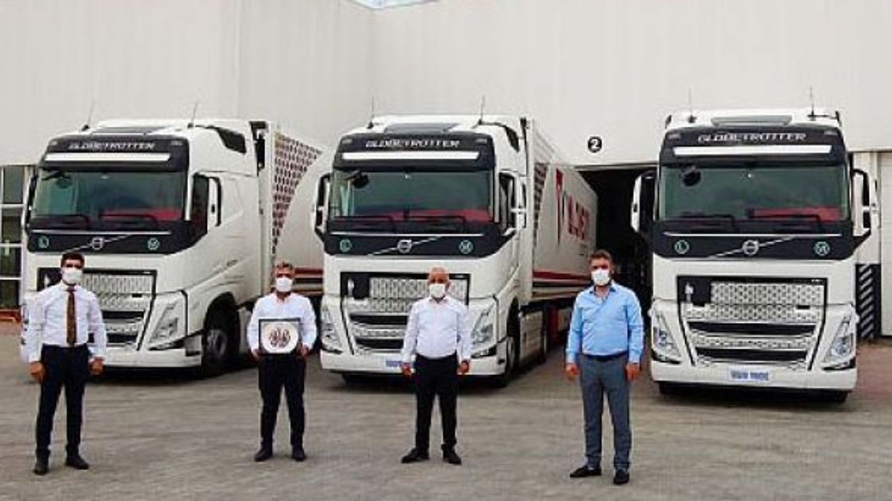 Yalçınsoy Lojistik  16 adet yeni Volvo FH 4604X2  aldı