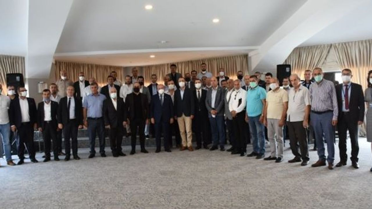 Tekirdağ şehiriçi toplu taşımacılık kooperatifleri taleplerini dile getirdi