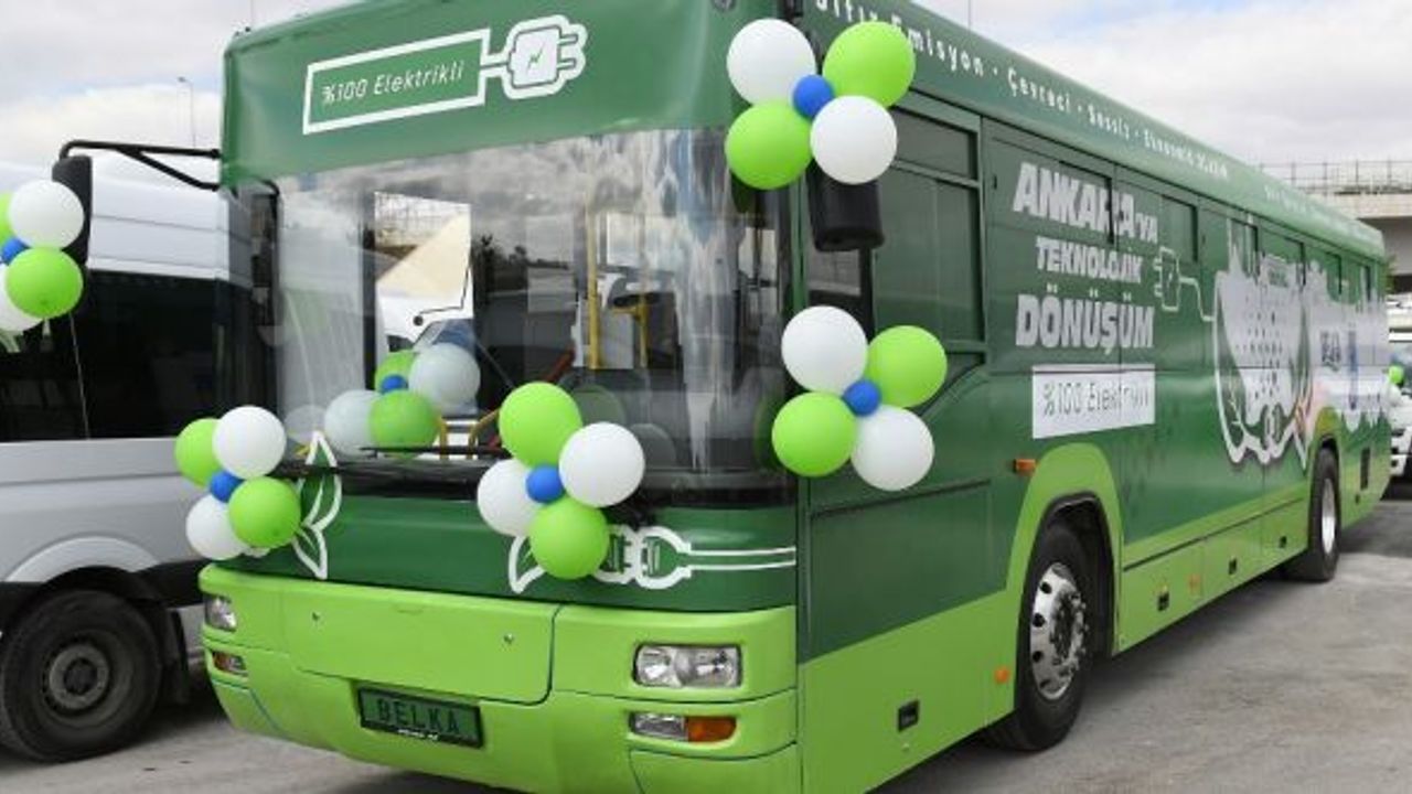 7 dizel otobüs elektrikliye dönüştü, 22 otobüsün dönüşümü de yapılacak