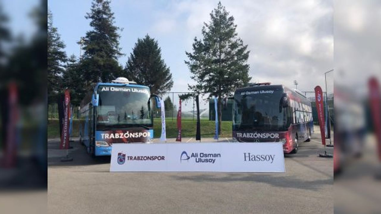 Ali Osman Ulusoy Turizm’den Trabzonspor’a özel tasarım Mercedes-Benz Tourismo 16