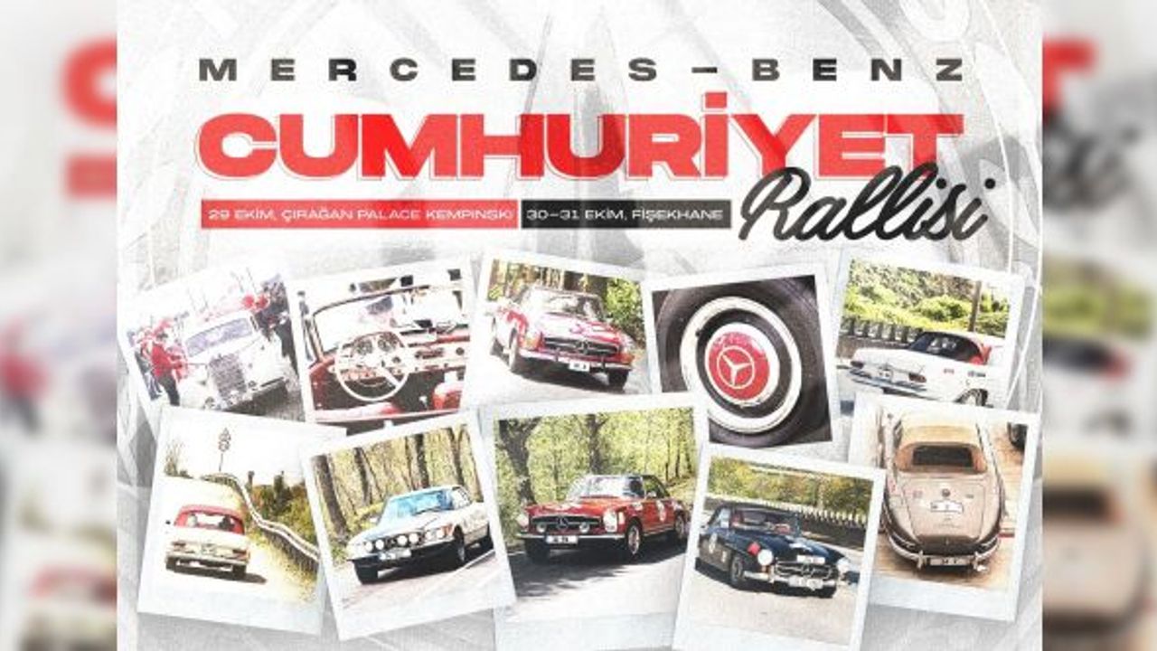 Mercedes-Benz Cumhuriyet Rallisi başlıyor