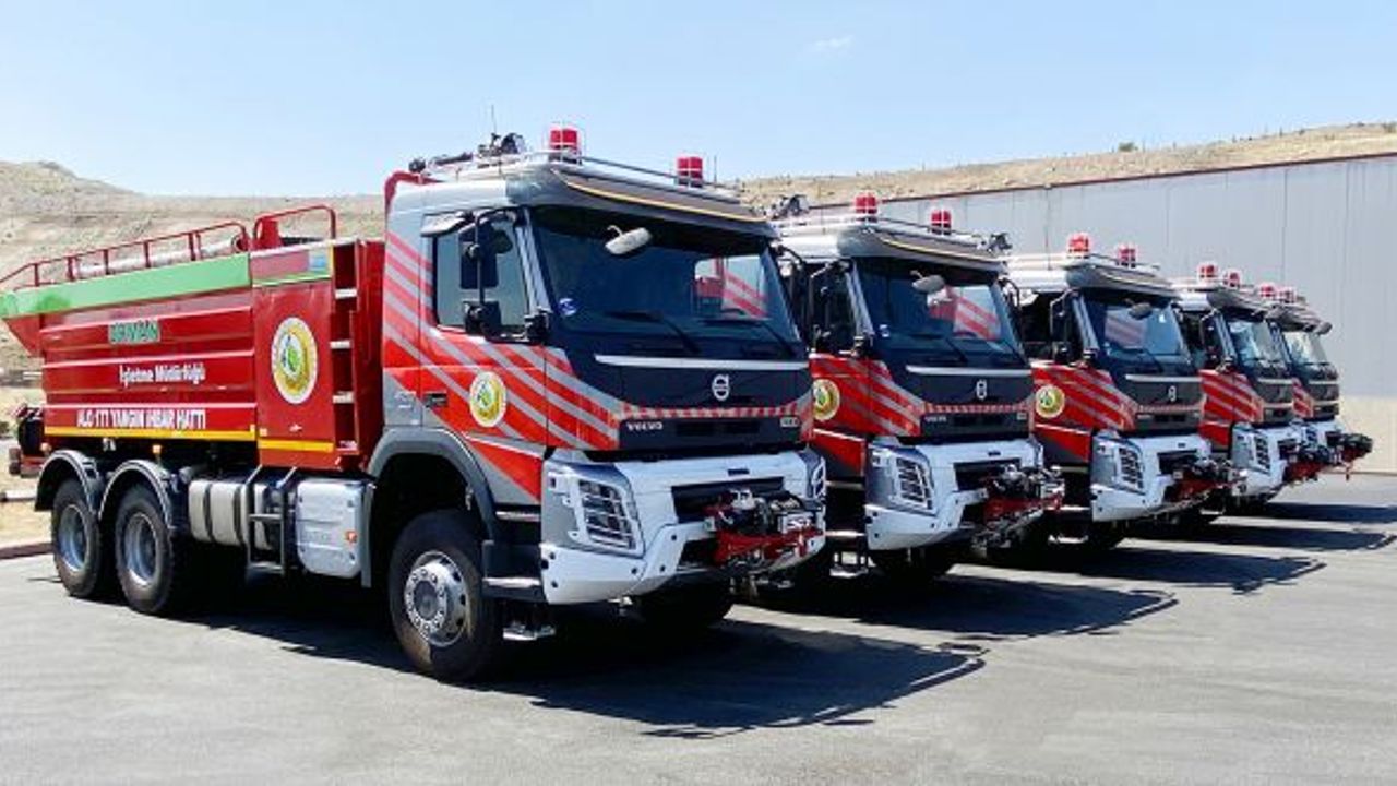Orman Genel Müdürlüğü filosuna 5 adet Volvo FMX kattı