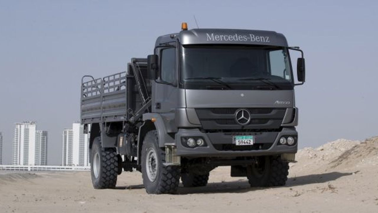 Allison Tam Otomatik Şanzıman Donanımlı Mercedes-Benz Atego Kamyonlar ile Sürüş Deneyimi