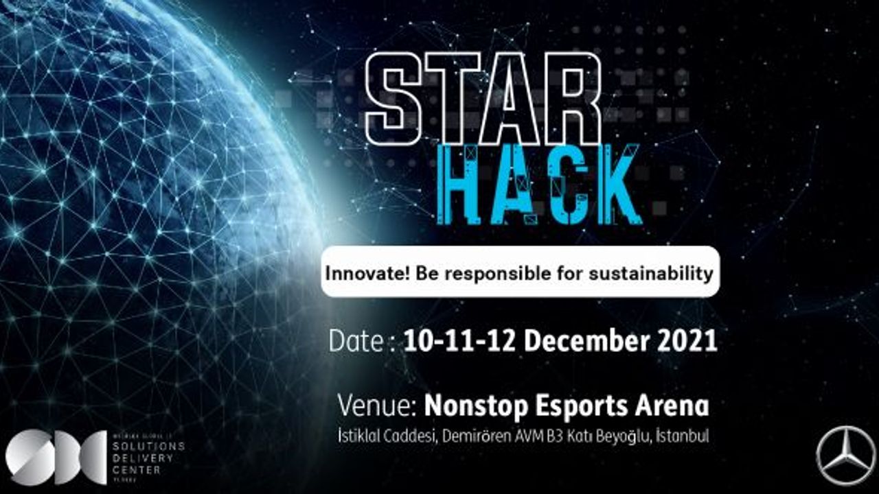 Mercedes-Benz Otomotiv Küresel IT Çözümleri Merkezi,STARHACK ile hackathon heyecanını başlatıyor