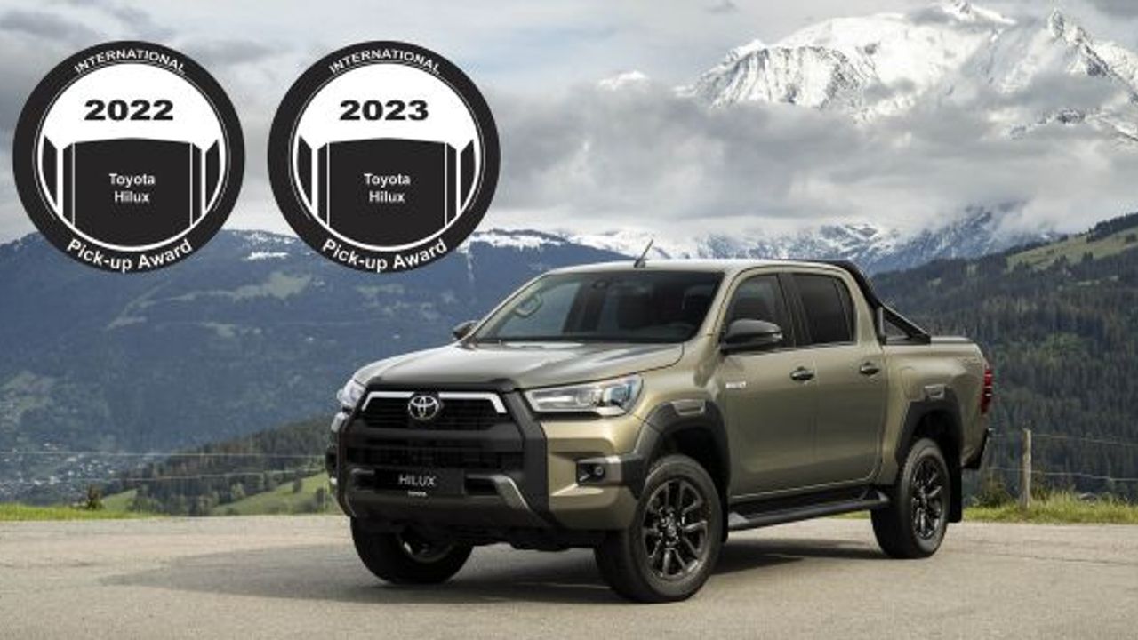 Toyota Hilux Uluslararası Pick-Up Ödülü’nü Kazandı