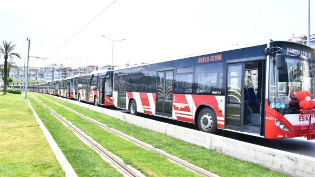 2021 yılında 589 milyon liraya 364 otobüs ile 22 midibüs alındı